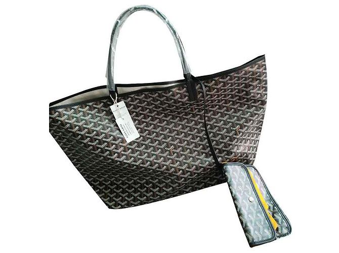 Saint Louis Goyard St. Louis Nero Tela