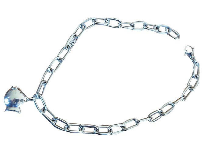 Clio Blue Collana di pesce Argento
