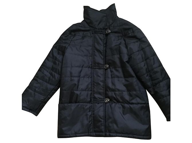 Giacca Nina Ricci in nylon nera 3/4 Nero