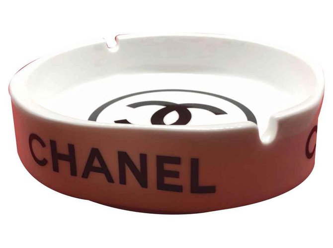 Chanel Misc Céramique Blanc  ref.113445