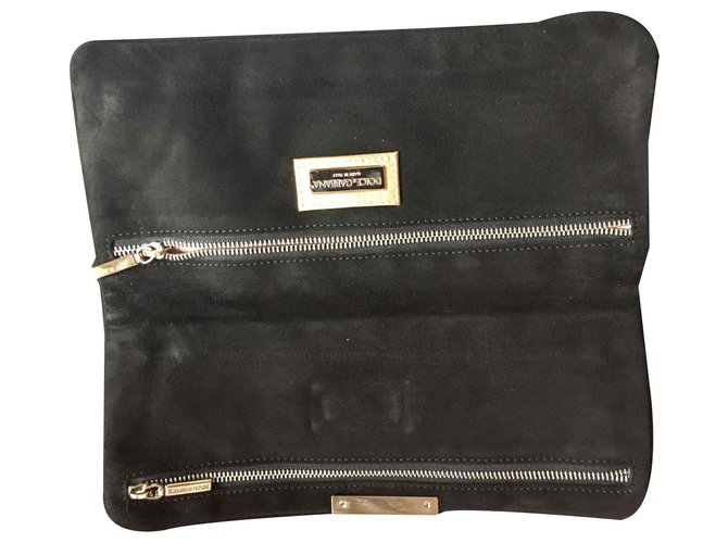 Dolce & Gabbana Handtaschen Schwarz Leder  ref.113698