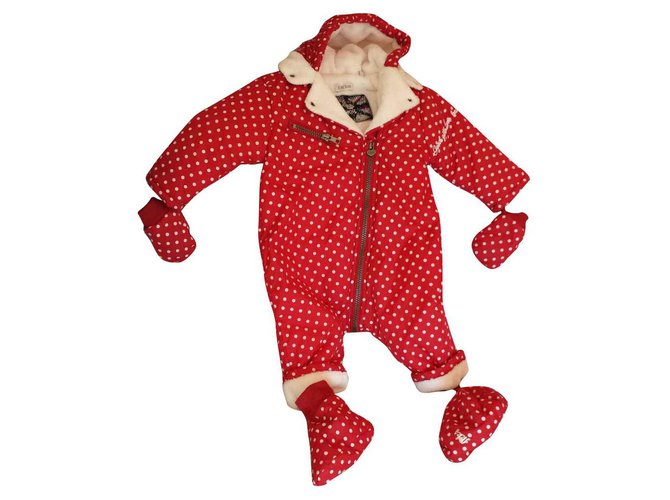 IKKS Overall Mädchen oder Junge Rot 