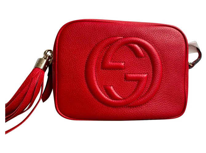 Gucci SOHO Red Leather  ref.113797