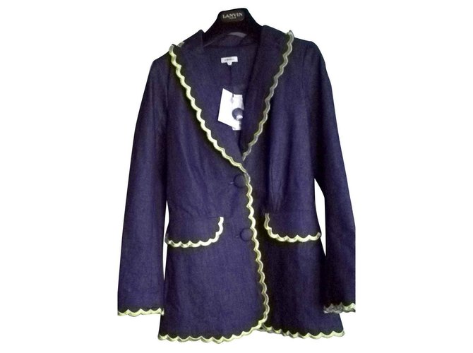 Manoush Jackets Blue Cotton  ref.113864