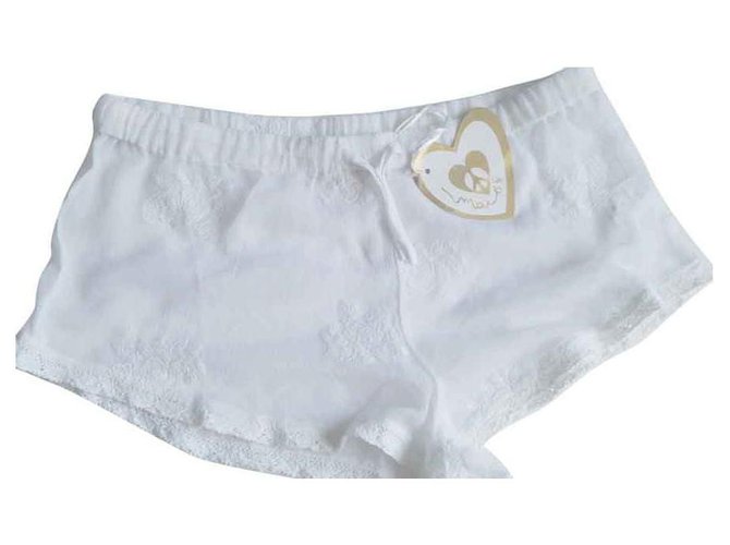 Autre Marque NEW SHORT MAY68 WHITE M Polyester  ref.113869