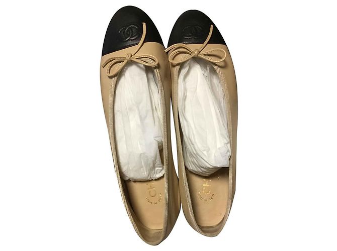 Chanel Ballerina Beige