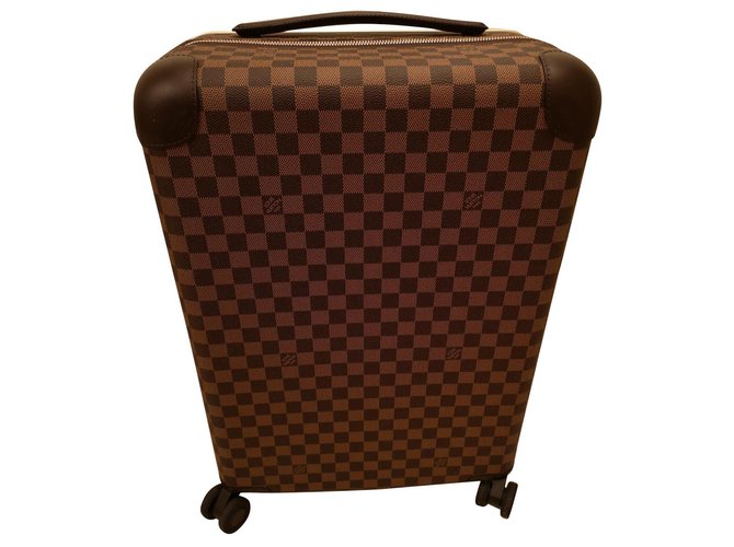 Louis Vuitton horizon 55 Brown Cloth ref.934283 - Joli Closet