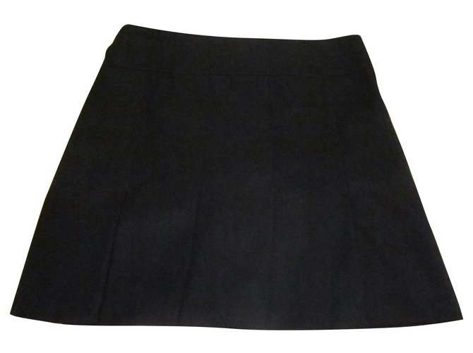 Burberry Skirts Black Wool  ref.114014