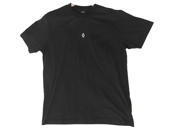 Autre Marque Marcelo Burlon T-Shirt mit Flügeln Schwarz