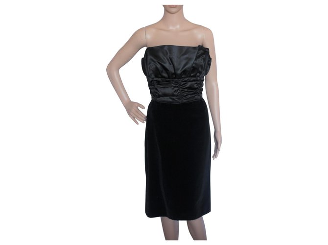 Autre Marque Dresses Black Velvet  ref.114439