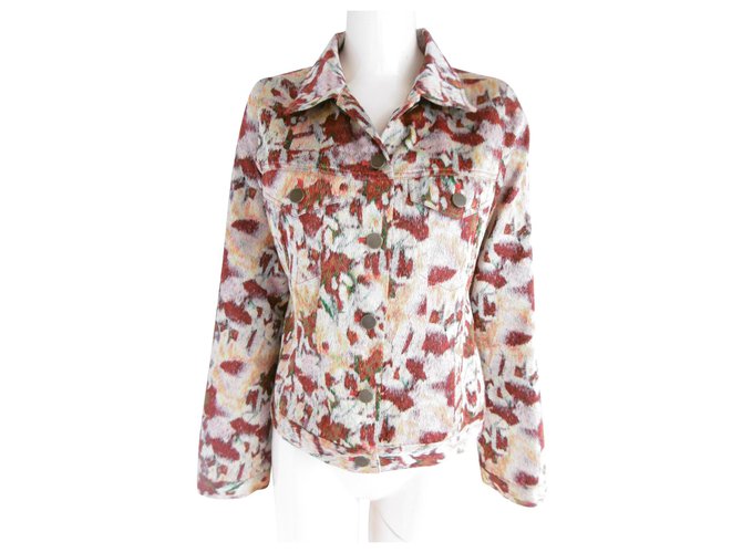 Autre Marque Ritsuko Shirahama Floral Weave Jacket Multiple colors