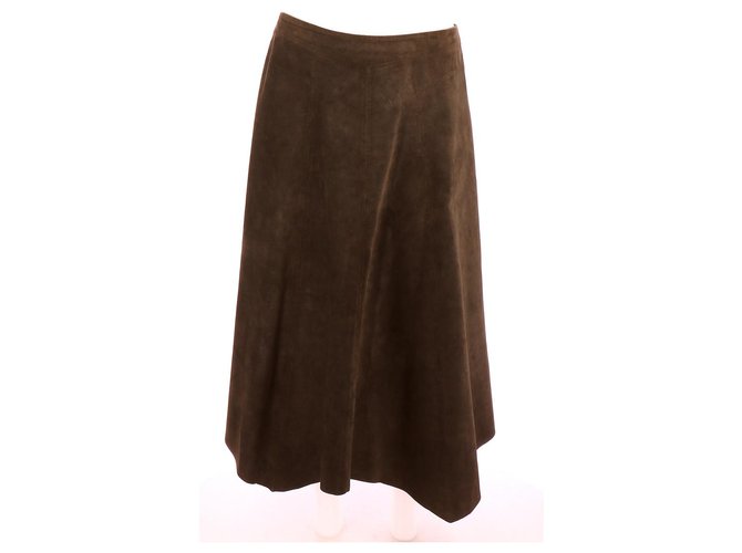 Armand Ventilo Skirt suit Chocolate Velvet  ref.114618