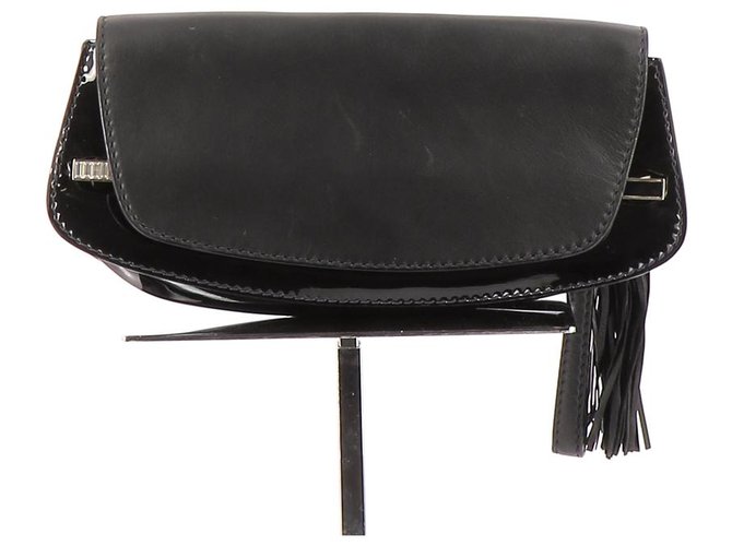 Lancel wallet Black Leather  ref.114620