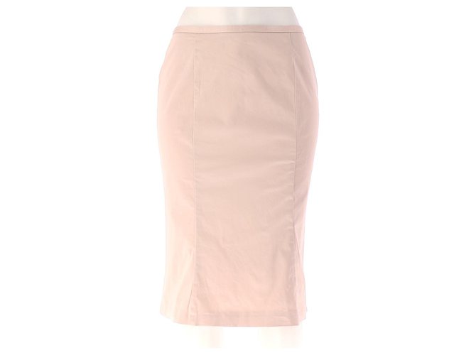 Gerard Darel Skirt suit Pink Cotton  ref.114710