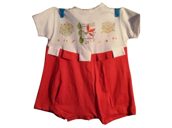 Babymini girl jumpsuit by Catimini Multiple colors Cotton  ref.114915