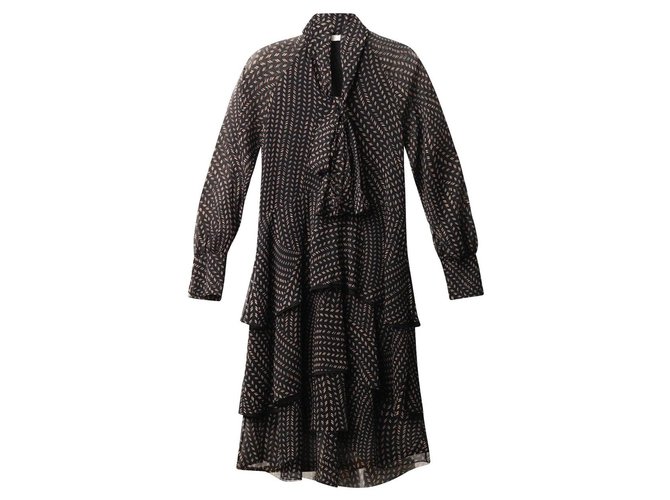 Chloé Robes Polyester Noir  ref.114925