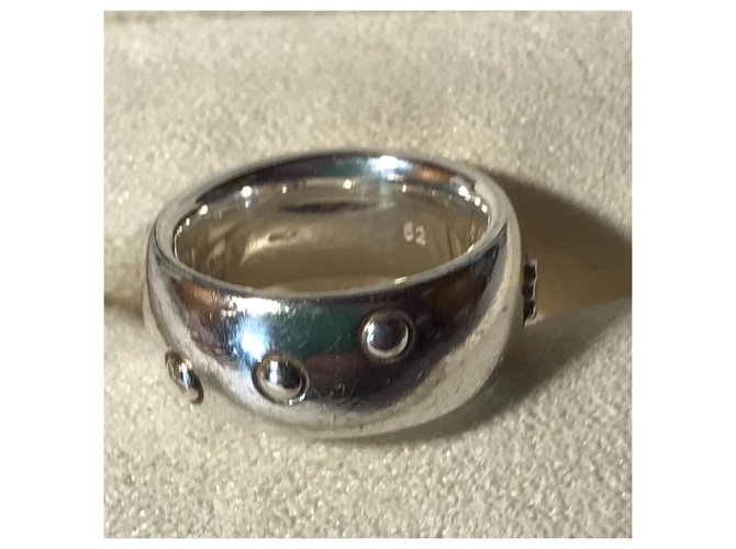 Vintage Ring / Ring(1960/75) Montblanc GM in Sterling Silber 925 . Geld  ref.115104