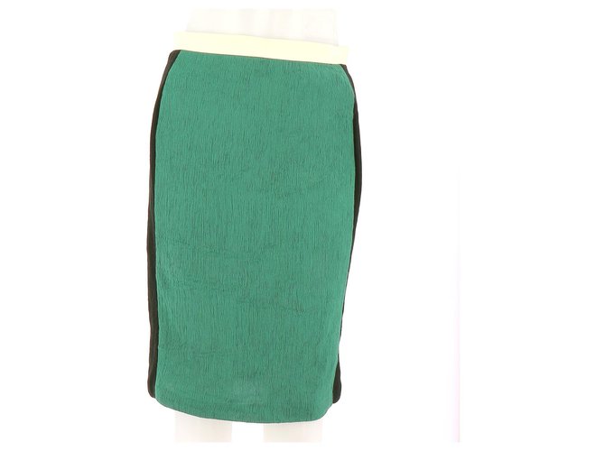 Sonia Rykiel Skirt suit Black Cotton  ref.115168