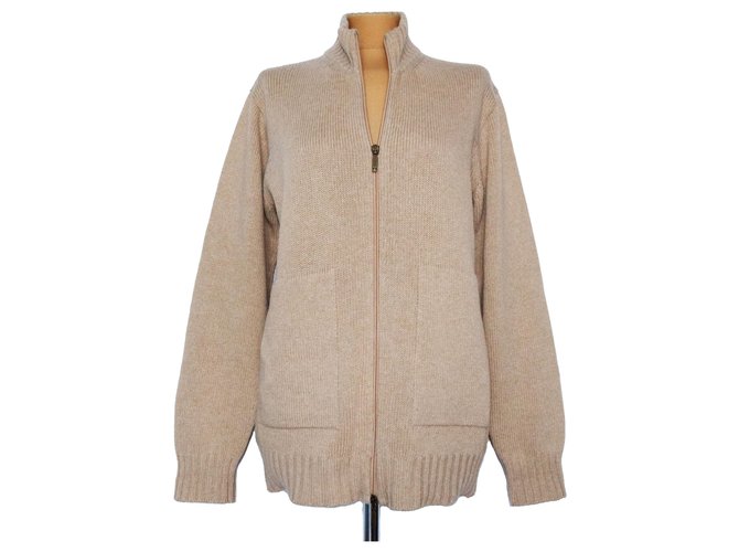 Weekend Max Mara Knitwear Brown Cashmere Wool Viscose Polyamide  ref.115193