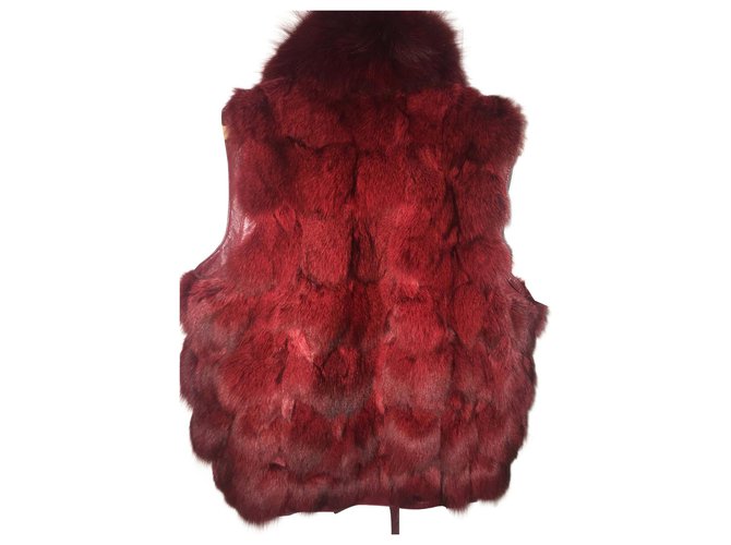 Autre Marque Coats, Outerwear Red Fox  ref.115202