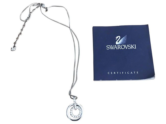 Swarovski Halsketten Grau Geld  ref.115204