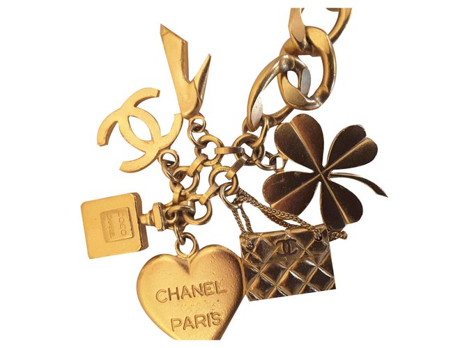 Sehr schöner Chanel Gürtel Golden Metall  ref.115324