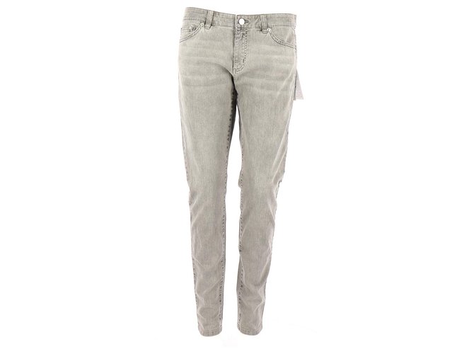 Michael Kors Trousers Grey Cotton  ref.115424