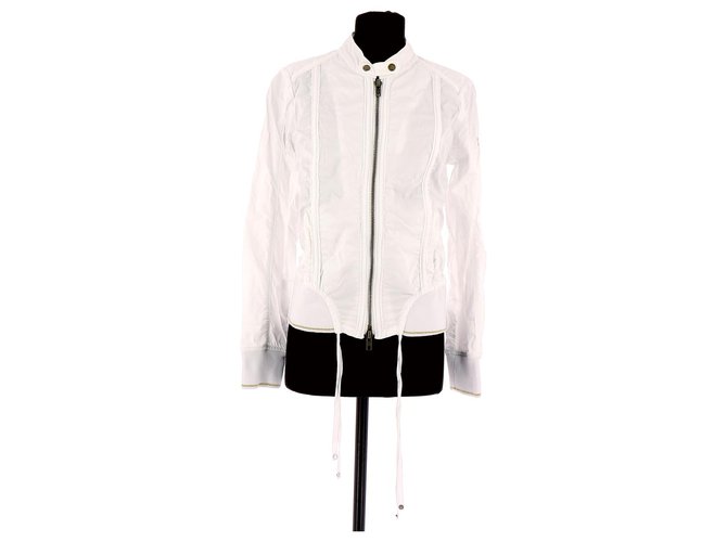 Pepe Jeans Giacca Bianco Cotone  ref.115426