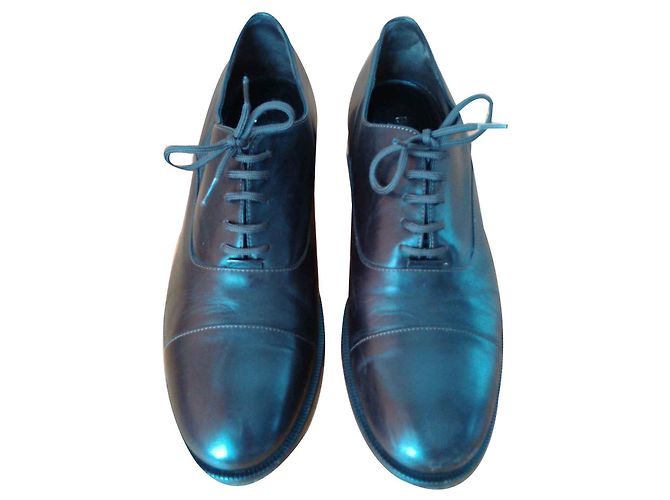Autre Marque BALDININI Stringata in pelle marrone 