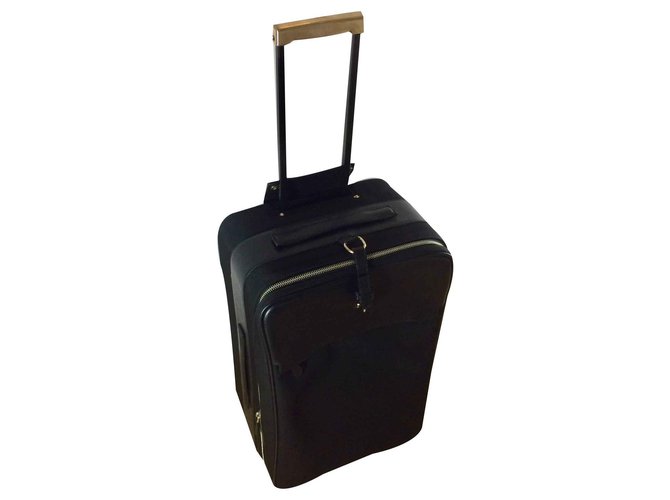 Jil Sander valise Cuir Plastique Noir  ref.115468