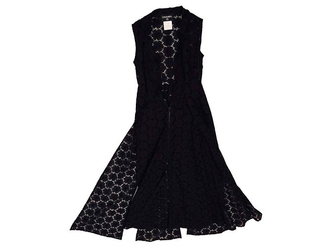 Chanel Vestidos Negro