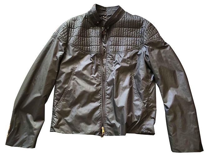 Louis Vuitton Men Coats Outerwear Grey