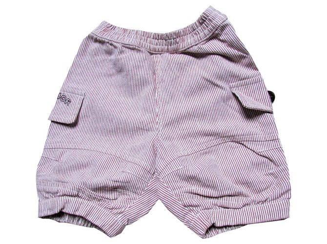Baby Dior Pantaloncini da ragazzo Bordò Cotone  ref.115528