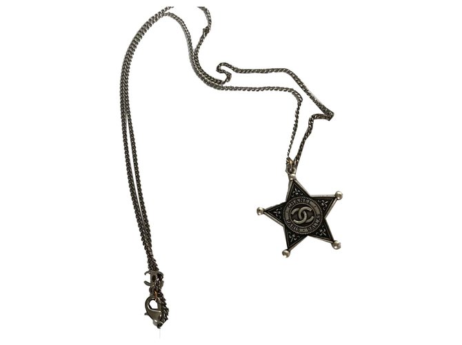 Chanel Collar Paris Dallas Plata Metal  ref.115529