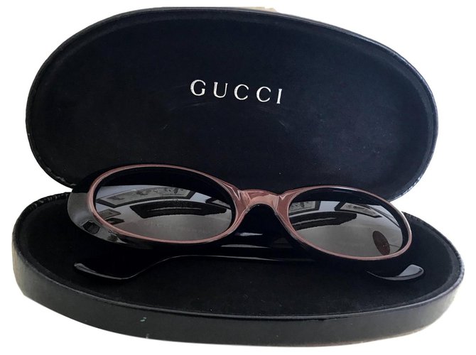 Gucci Gafas de sol Negro Plástico  ref.115551