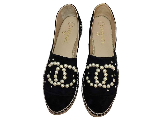 Chanel Espadrilles Black