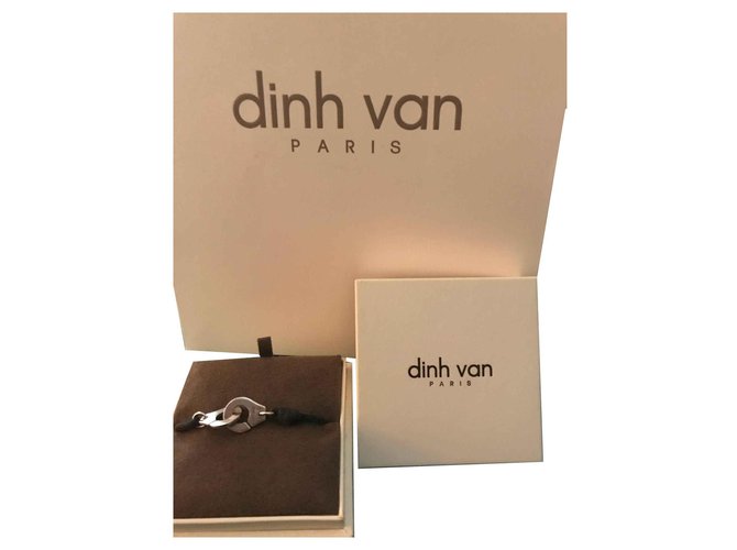 Dinh Van R8 Silvery Silver  ref.115627