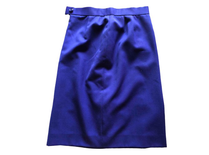 Christian Dior Skirts Dark blue  ref.115644