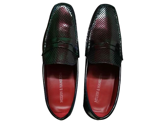 Melvin & Hamilton mocasín Negro