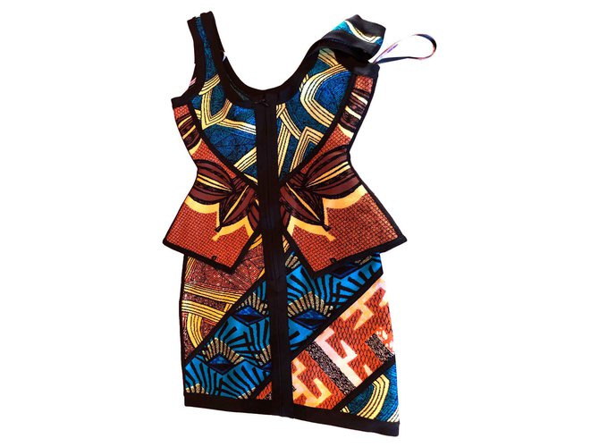 Herve Leger Robes Multicolore  ref.115647