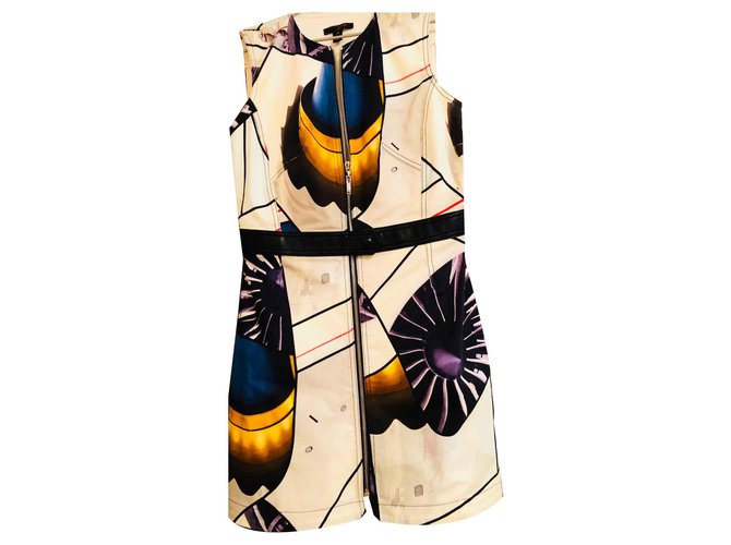 Louis Vuitton Dresses Multiple colors Cotton  ref.115659