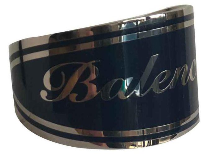 Balenciaga Bracelets Métal Bleu  ref.115680