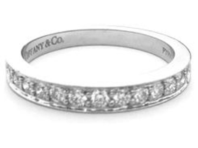 Tiffany & Co Alliance signed by Tiffany House in platinum, diamants.  ref.115762