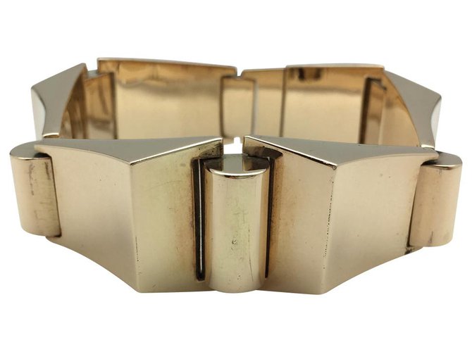 Cartier Bracelet "tank" en or jaune des années 40.  ref.115847