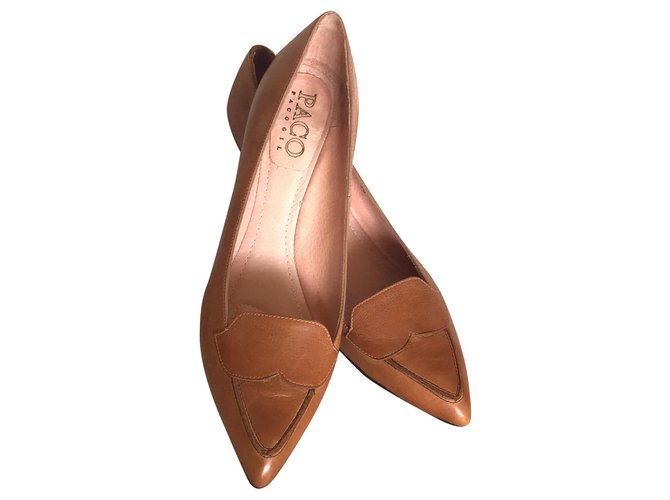 Paco Gil Heels Light brown Leather  ref.115968
