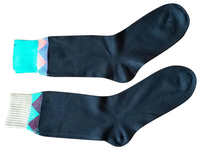 Prada socks Black Cotton  ref.116024