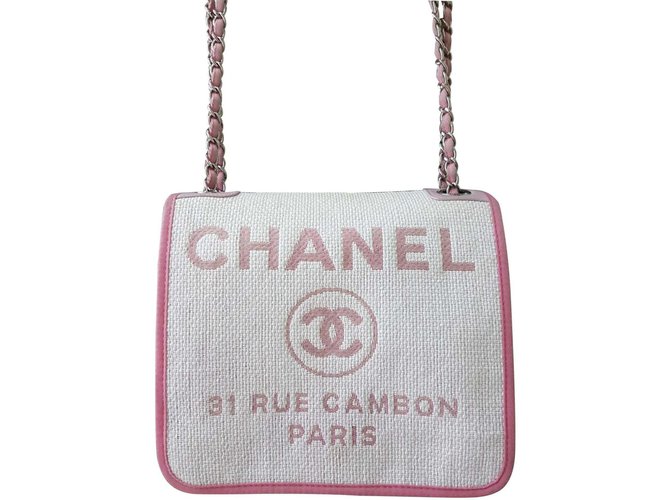 Chanel Messenger Devuale Coton Multicolore  ref.116029