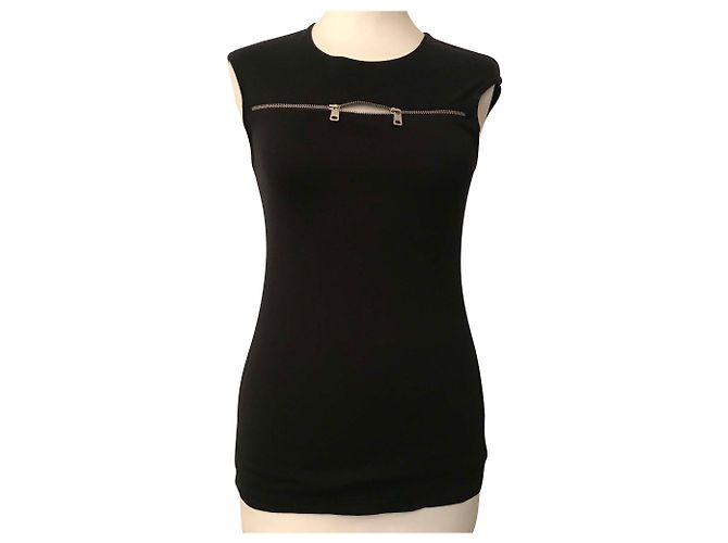 Top in lyocell nero McQ