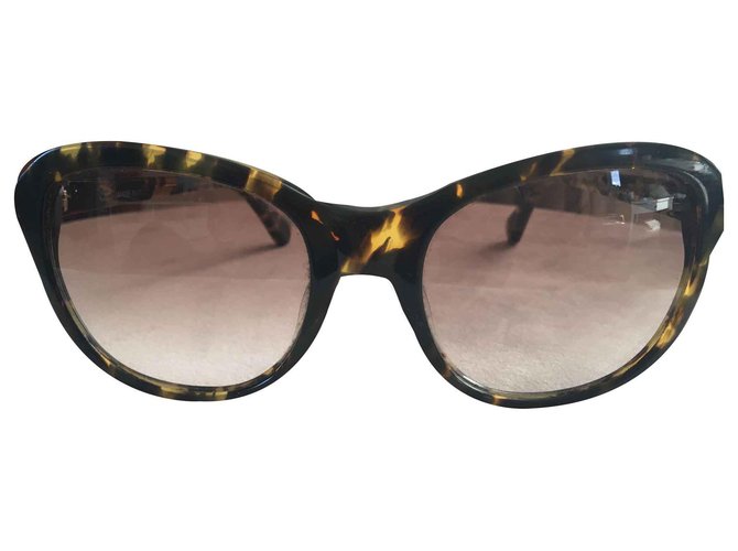 Vivienne Westwood Des lunettes de soleil Plastique Marron  ref.116166