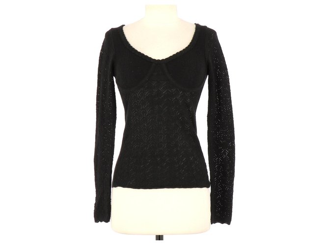 Dolce & Gabbana Sweater Black Wool  ref.116240
